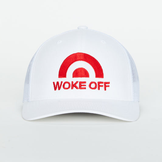 Woke Off "Bullseye" Hat- White